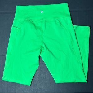 BuffBunny neon green leggings size XXL